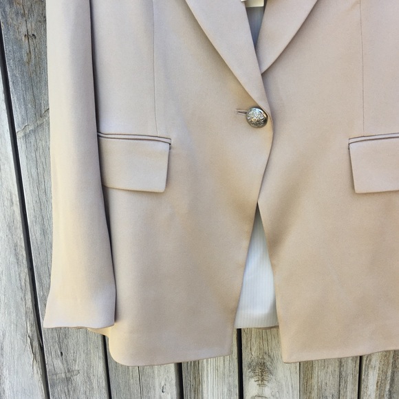 NWT Veronica Beard Long And Lean Dickey Jacket Sand 0 - Picture 6 of 16